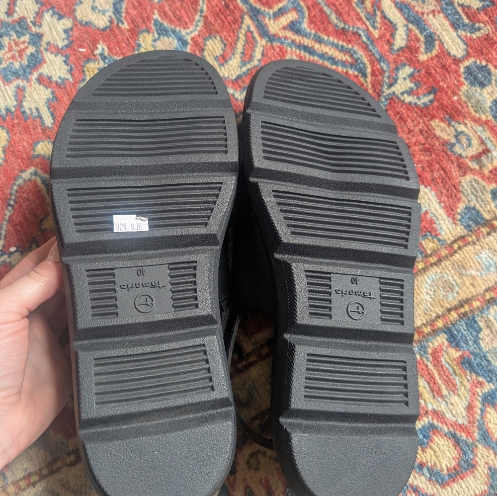 Tamaris, Slingback, Platform, Leather Sandals NWOT - Picture 6 of 6
